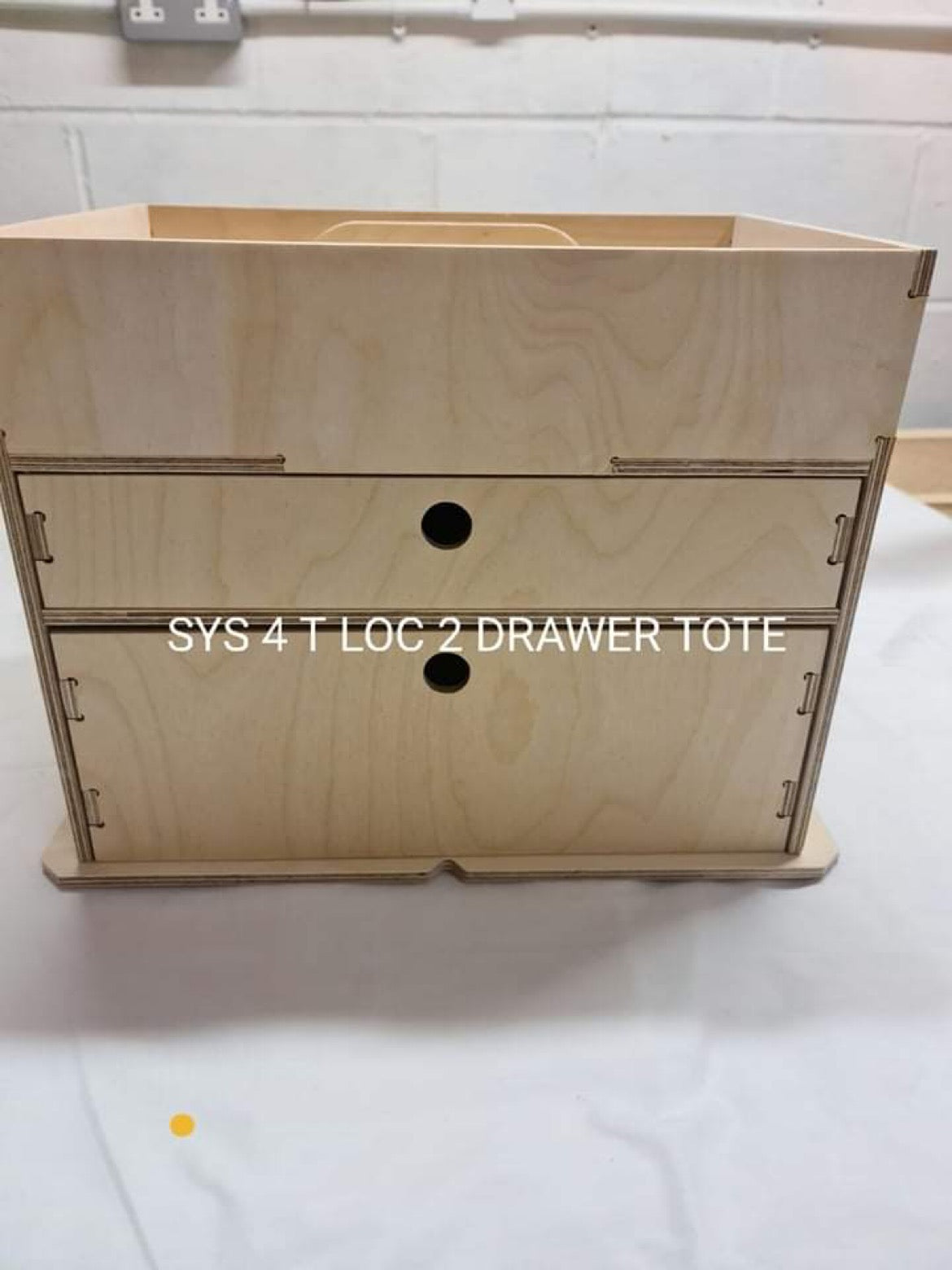 SYS 4 T Loc Tote 2 Drawer